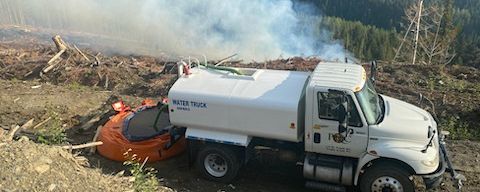 Water Tender Support (McDougal Creek Wildfire)